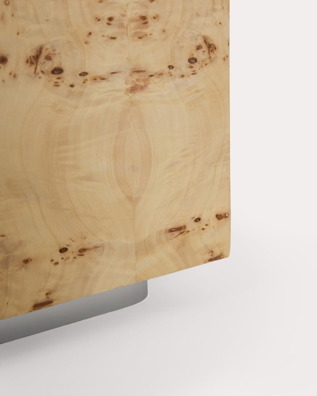 Wood and metal base 35x35 cm Gunar