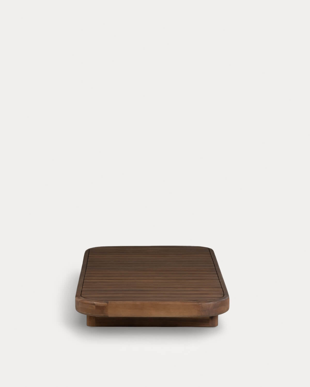 Rectangular outdoor coffee table 150x70 cm in acacia wood Redik