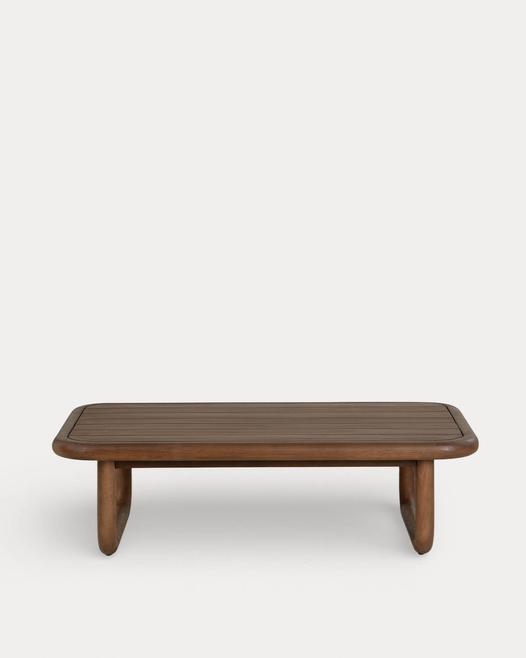 Rectangular coffee table 110x65 cm in eucalyptus wood Edvard