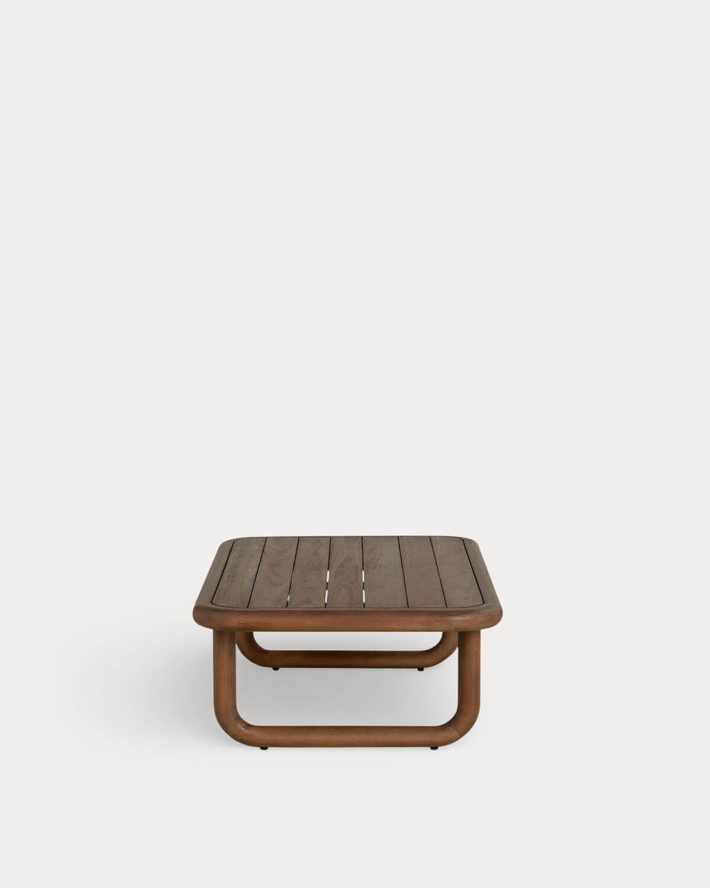 Rectangular coffee table 110x65 cm in eucalyptus wood Edvard