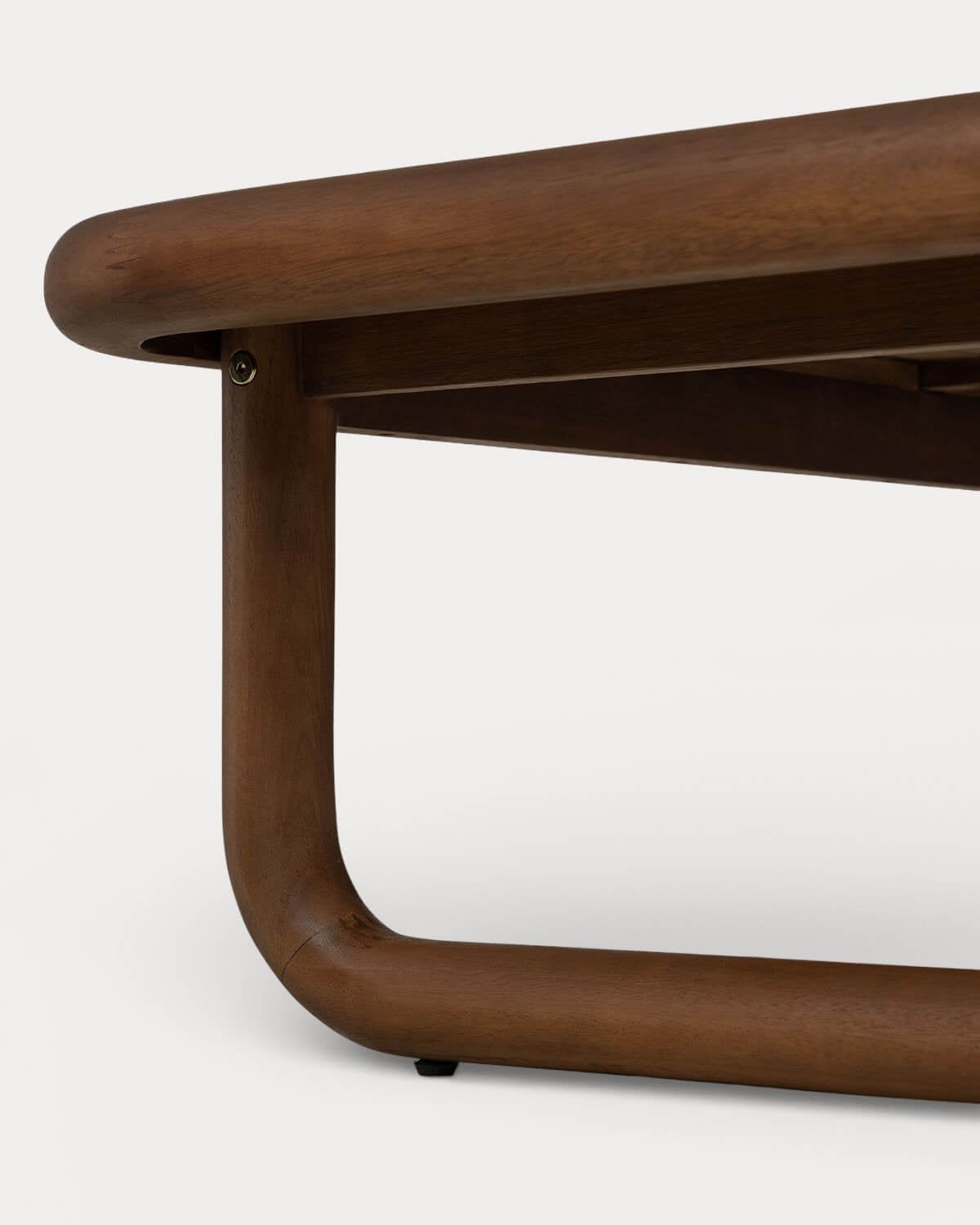 Rectangular coffee table 110x65 cm in eucalyptus wood Edvard