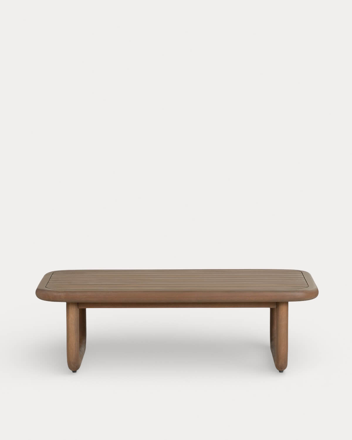 Rectangular coffee table 110x65 cm in eucalyptus wood Elnes