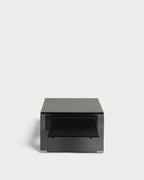 Rectangular coffee table 110x55 cm in tempered glass Endil