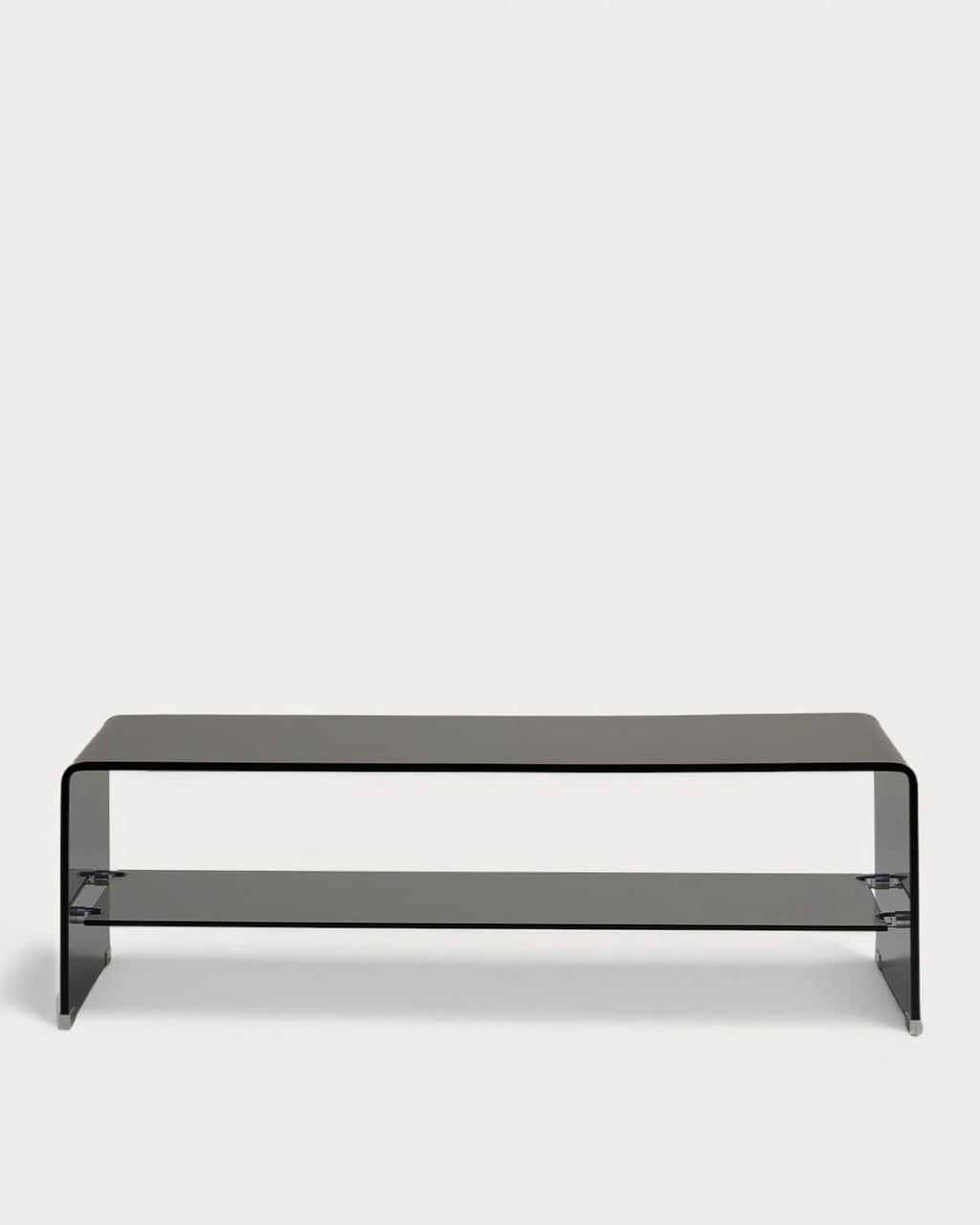 Rectangular coffee table 110x55 cm in tempered glass Endil