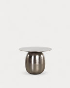 Saik round metal coffee table Ø66 cm