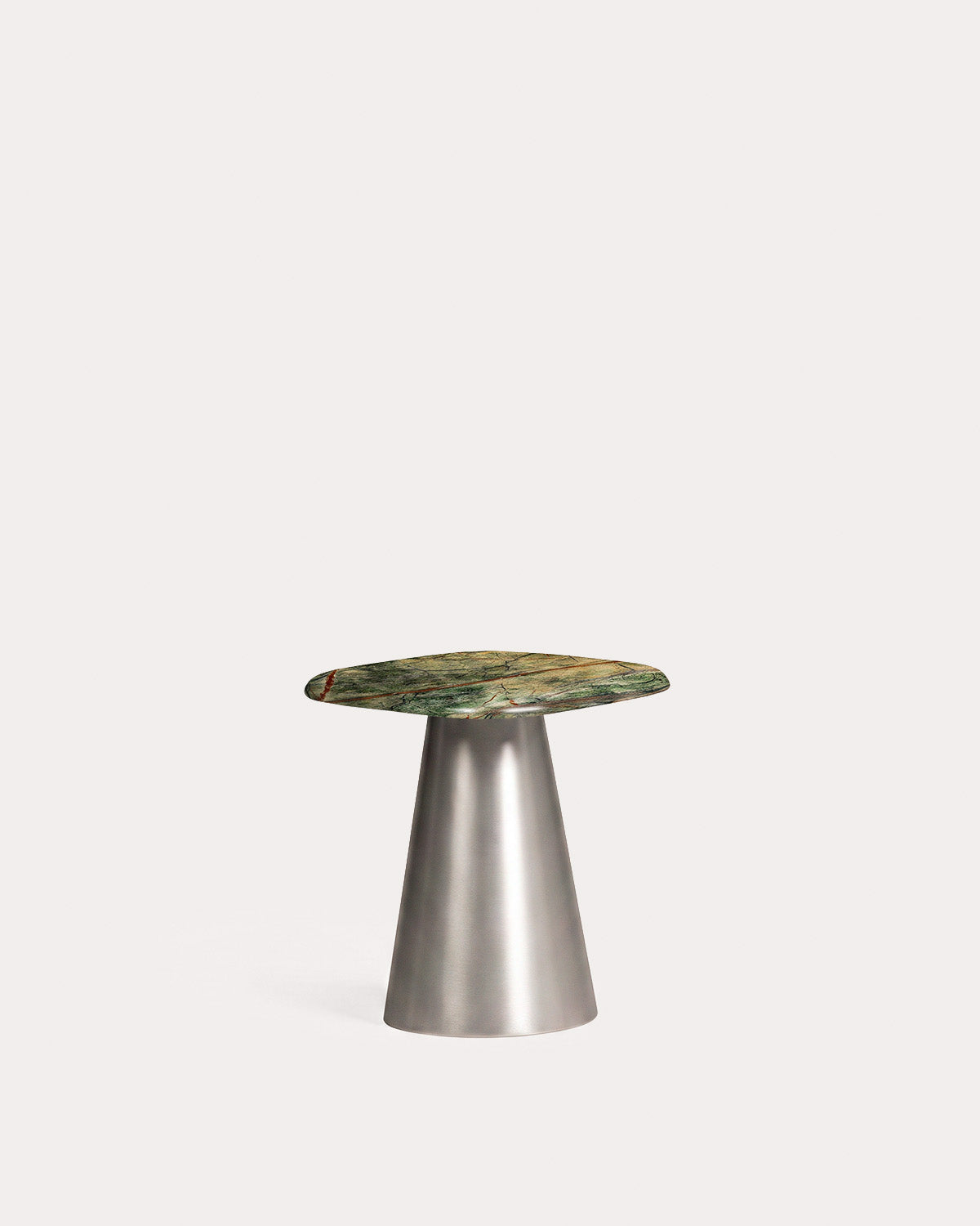 Square metal side table 40x40 cm Geaxi