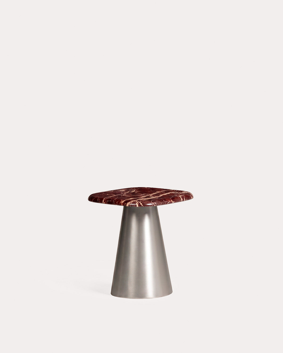 Square metal side table 40x40 cm Geaxi