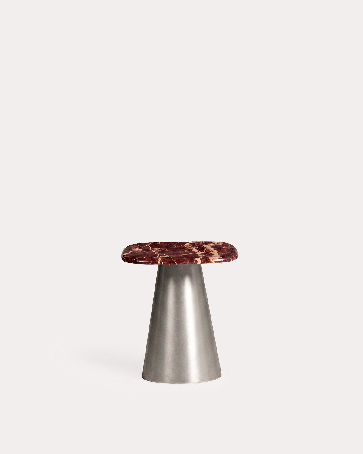 Square metal side table 40x40 cm Geaxi