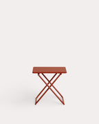 Bowye metal folding outdoor side table 50x50 cm