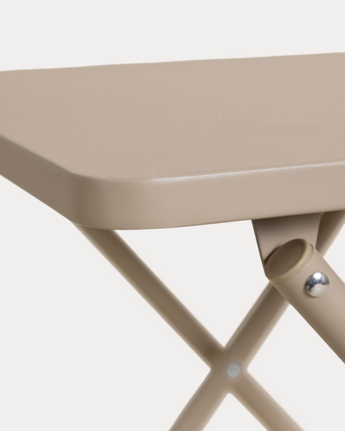 Bowye metal folding outdoor side table 50x50 cm