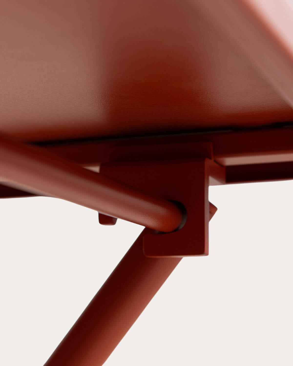 Bowye metal folding outdoor side table 50x50 cm
