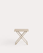 Bowye metal folding outdoor side table 50x50 cm
