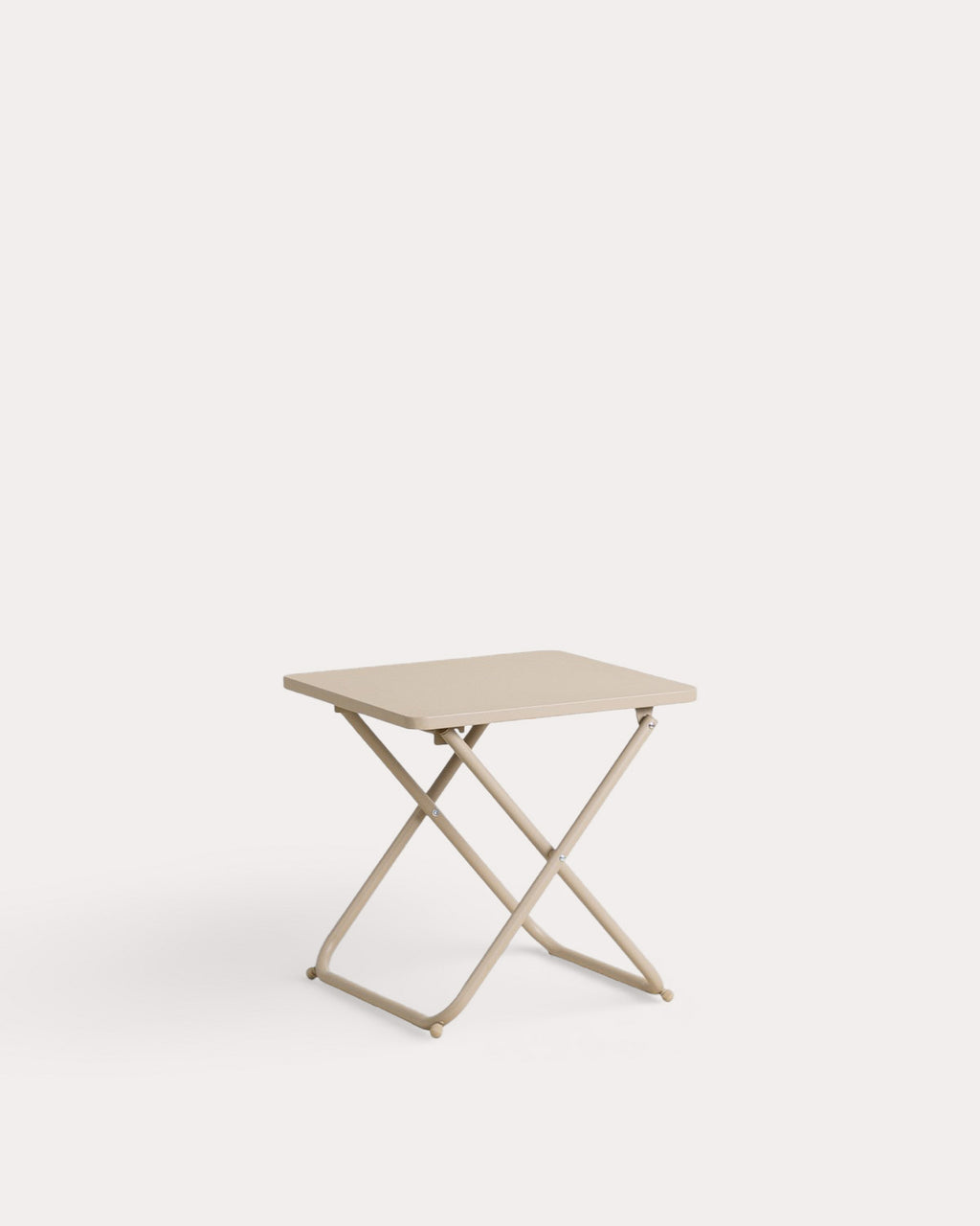 Bowye metal folding outdoor side table 50x50 cm