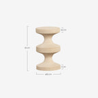 Perseis round metal side table Ø32 cm