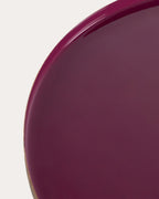 Gela round metal side table Ø40.7 cm