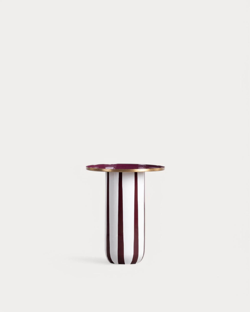 Gela round metal side table Ø40.7 cm