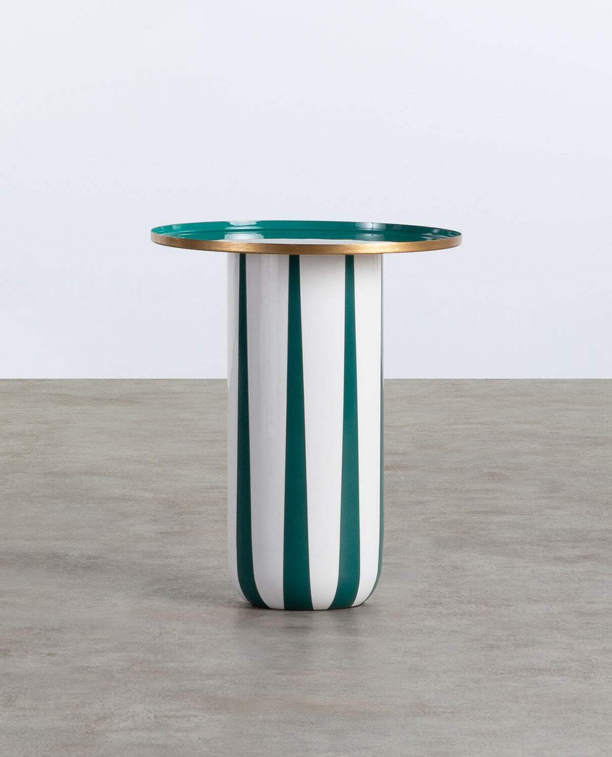 Gela round metal side table Ø40.7 cm