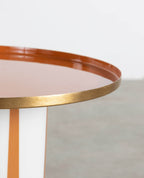 Gela round metal side table Ø40.7 cm