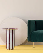 Gela round metal side table Ø40.7 cm