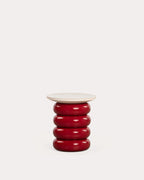 Troika round metal side table Ø45 cm