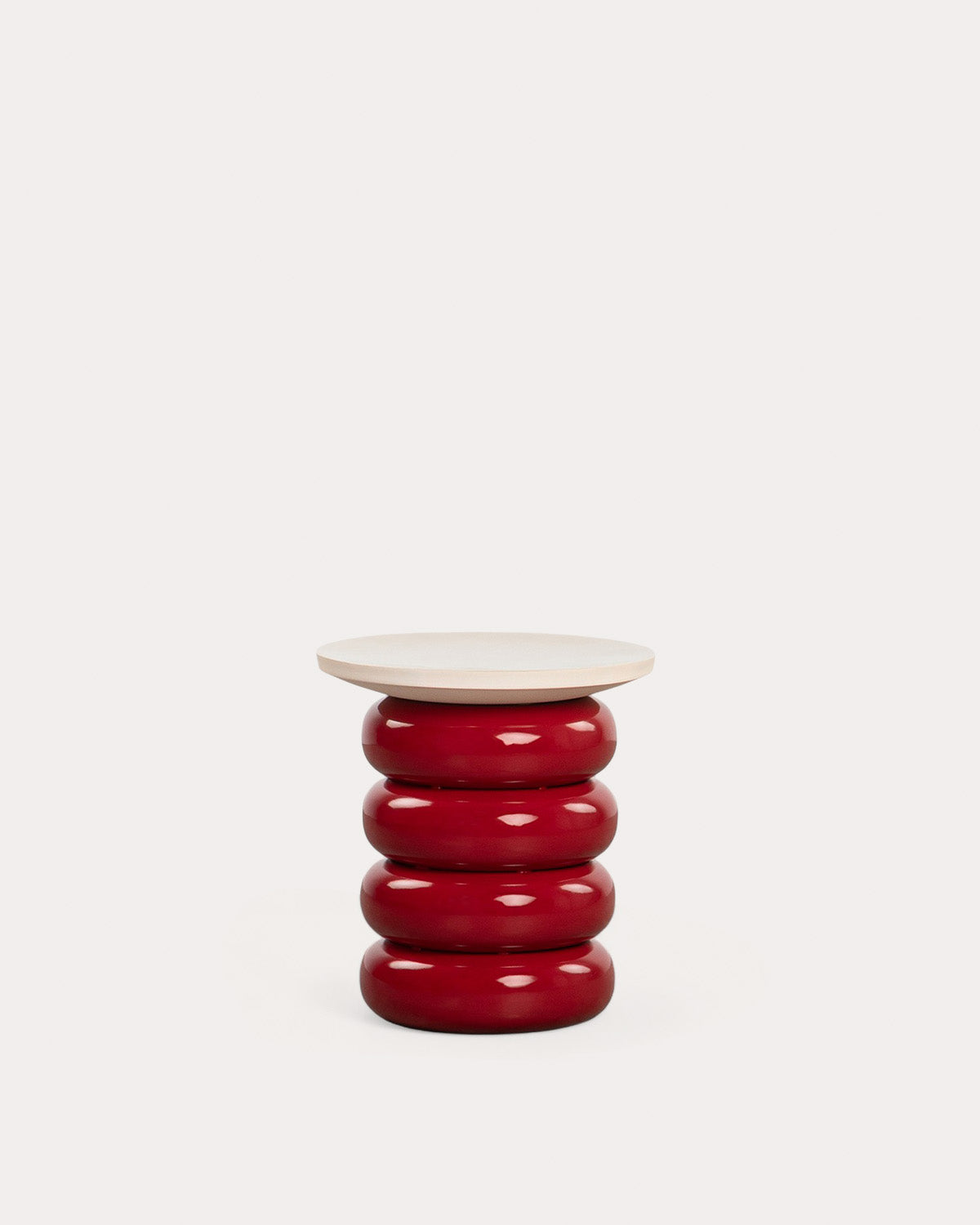 Troika round metal side table Ø45 cm
