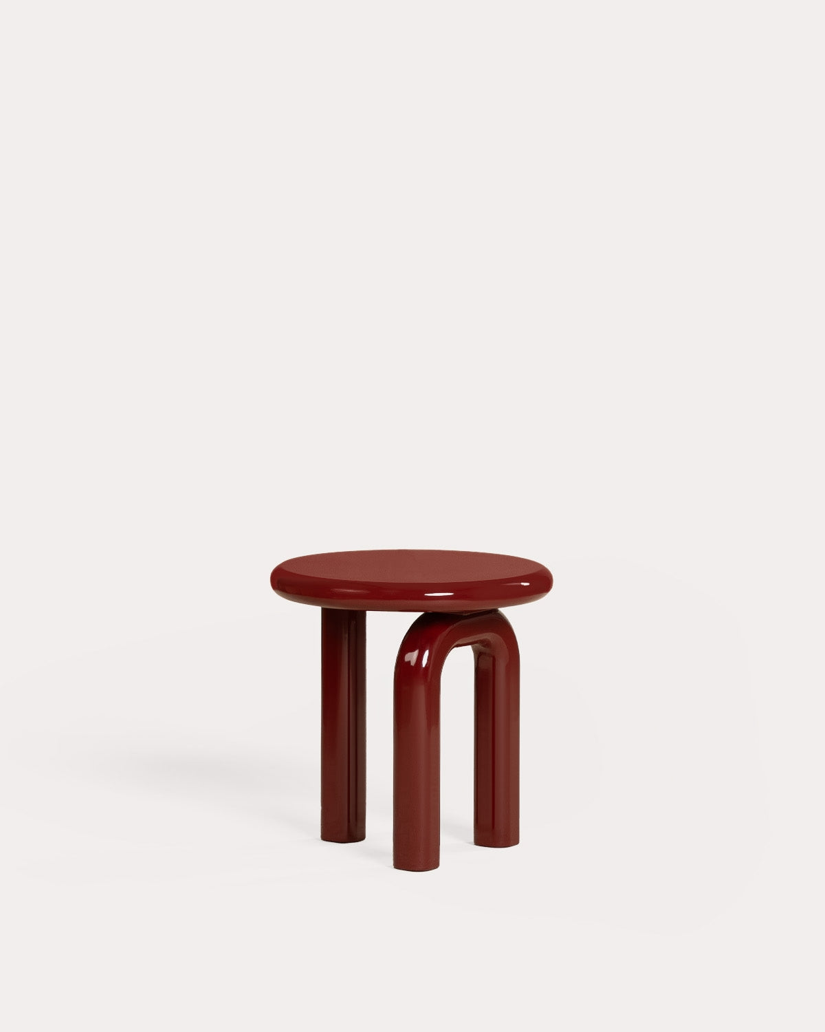 Round side table Ø50 cm in wood, Gilber brand