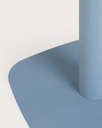 Zoilo square outdoor table 70x70 cm in metal