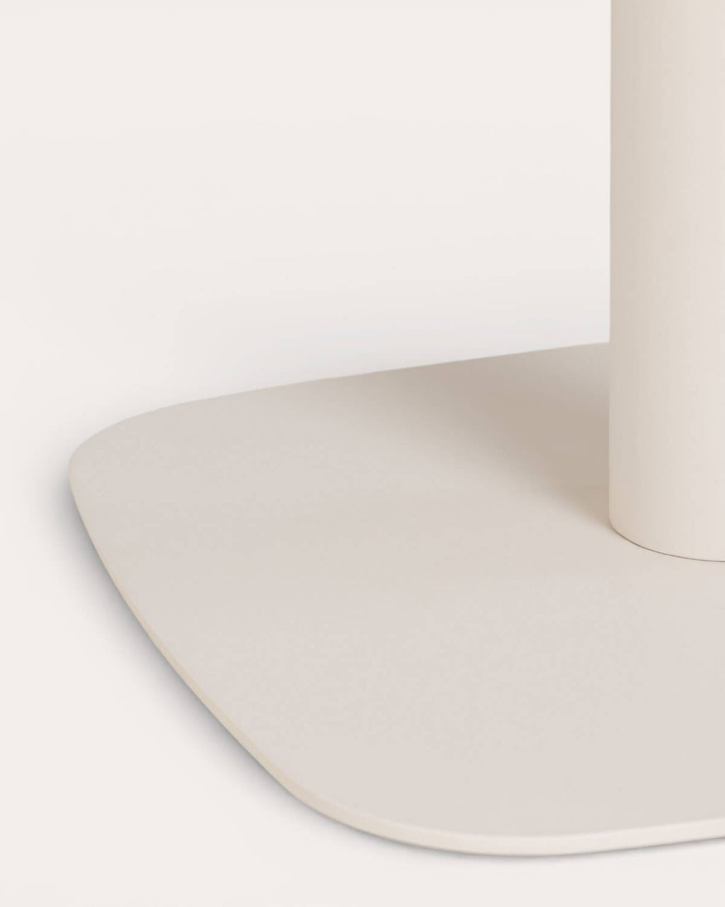 Zoilo square outdoor table 70x70 cm in metal