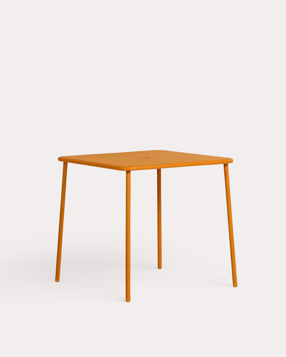 Square outdoor table 80x80 cm in metal Mijail