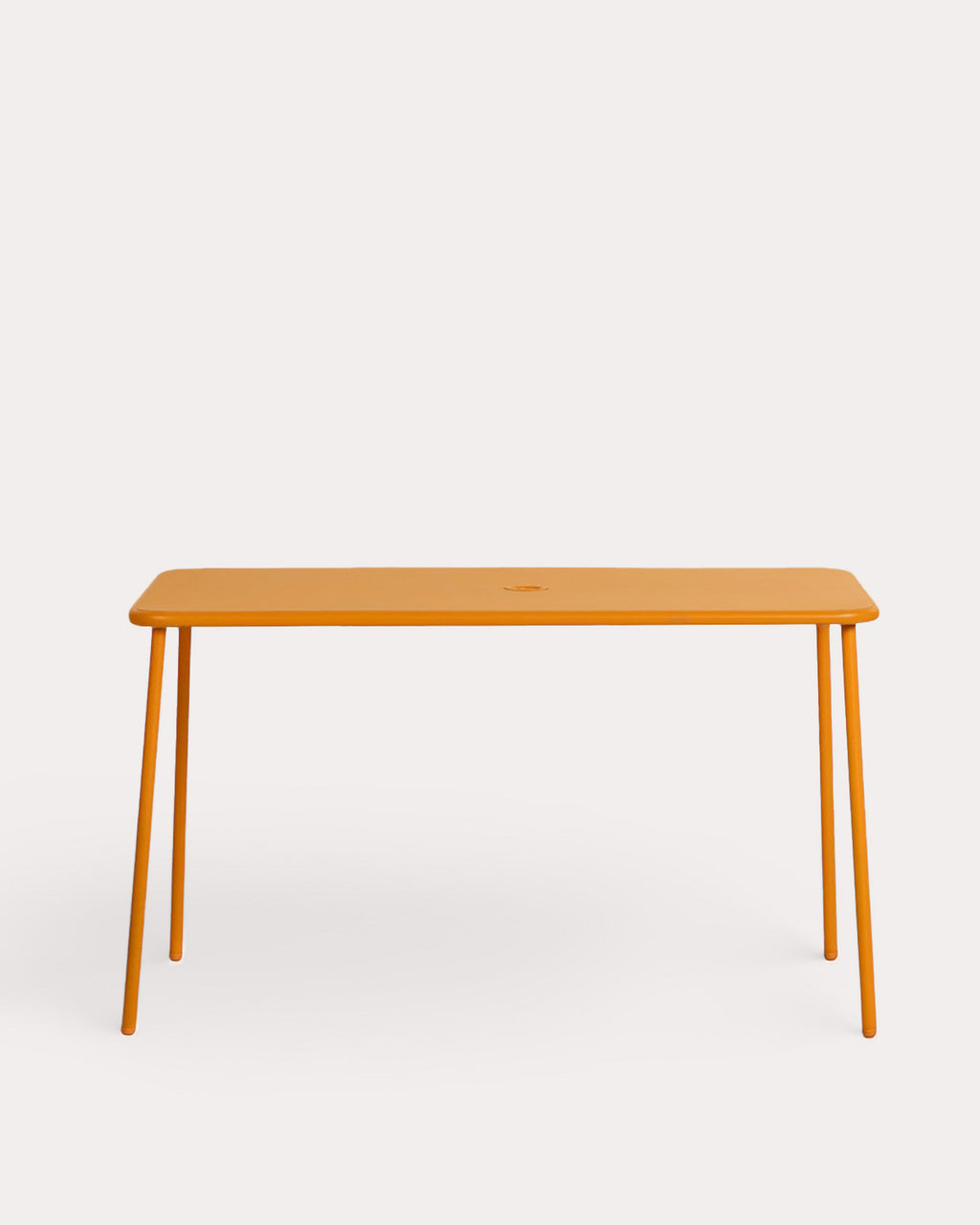 Mijail rectangular metal outdoor table 130x78 cm