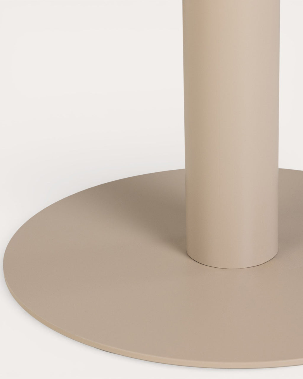 Banon round metal outdoor table Ø70 cm