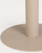 Banon round metal outdoor table Ø70 cm