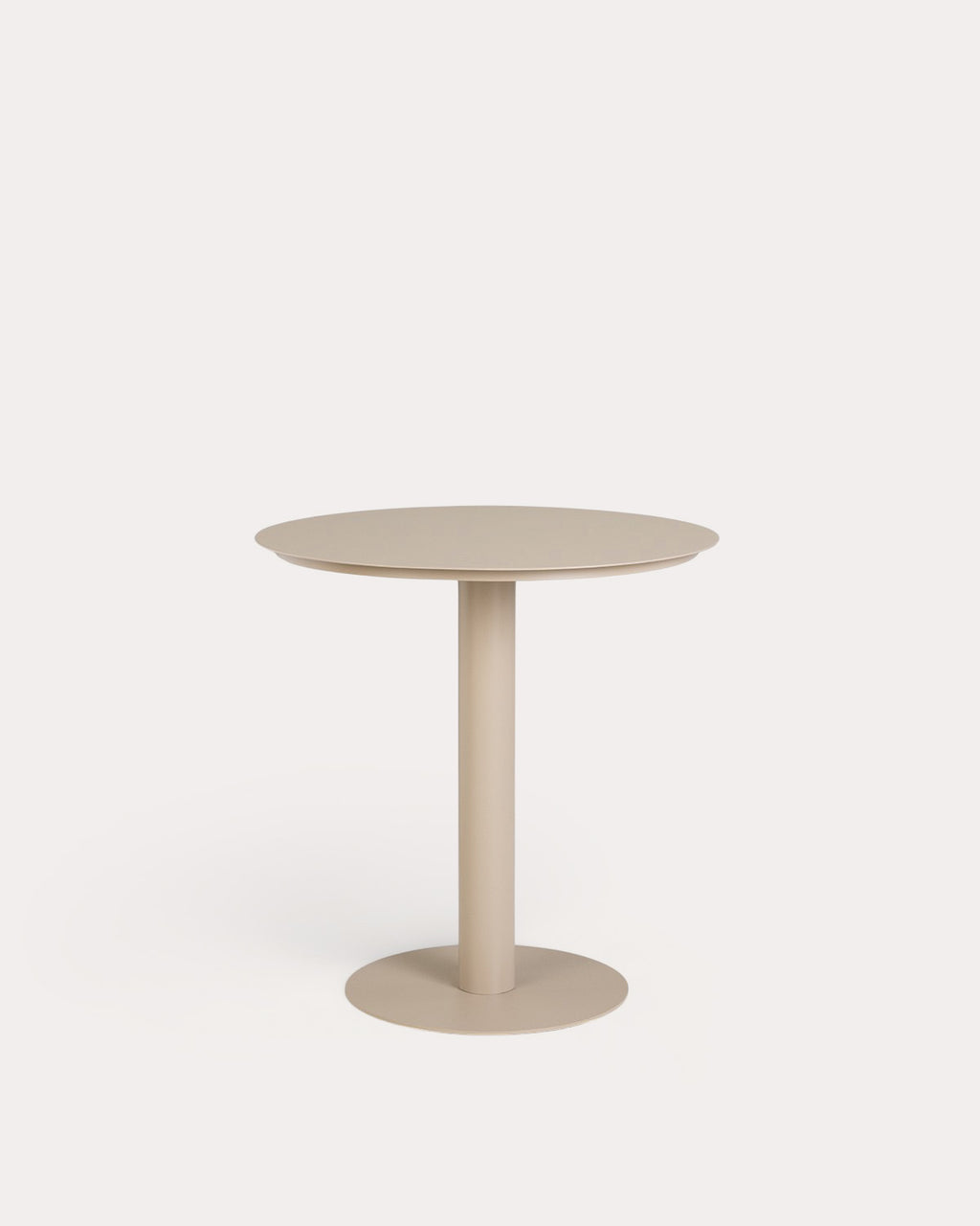 Banon round metal outdoor table Ø70 cm