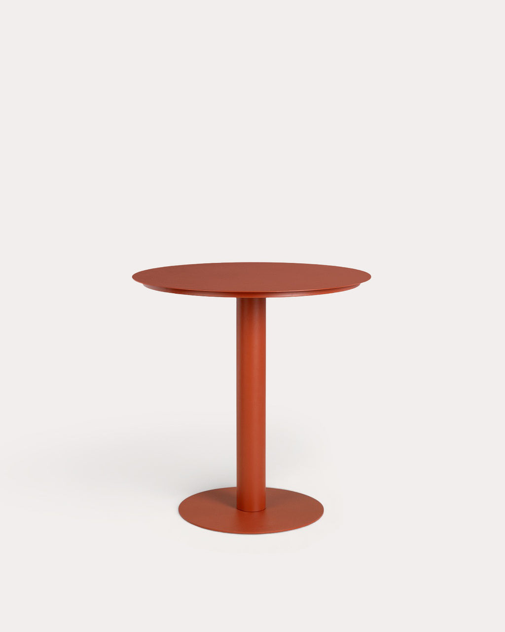 Banon round metal outdoor table Ø70 cm