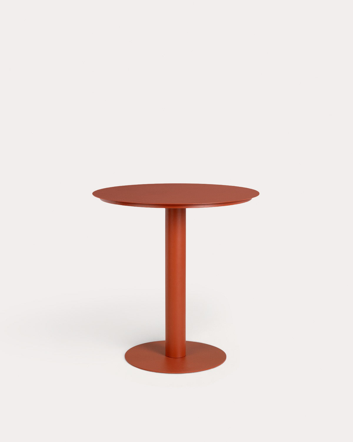 Banon round metal outdoor table Ø70 cm