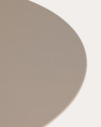 Banon round metal outdoor table Ø70 cm