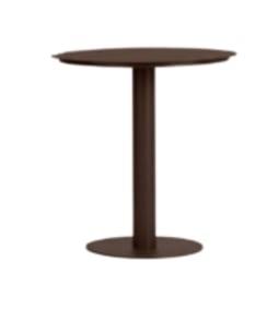 Banon round metal outdoor table Ø70 cm