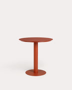 Banon round metal outdoor table Ø70 cm