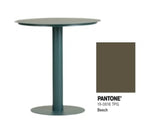 Banon round metal outdoor table Ø70 cm