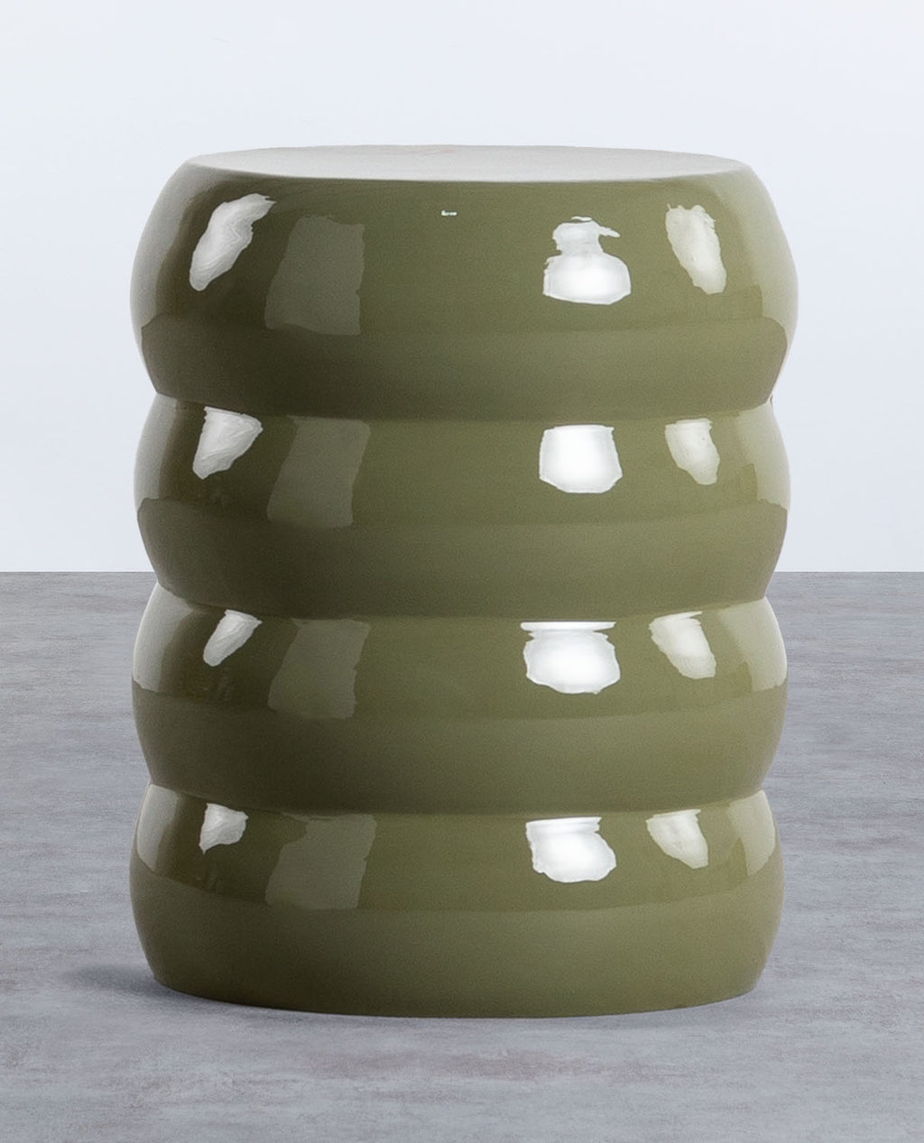 Tita round metal side table Ø41 cm