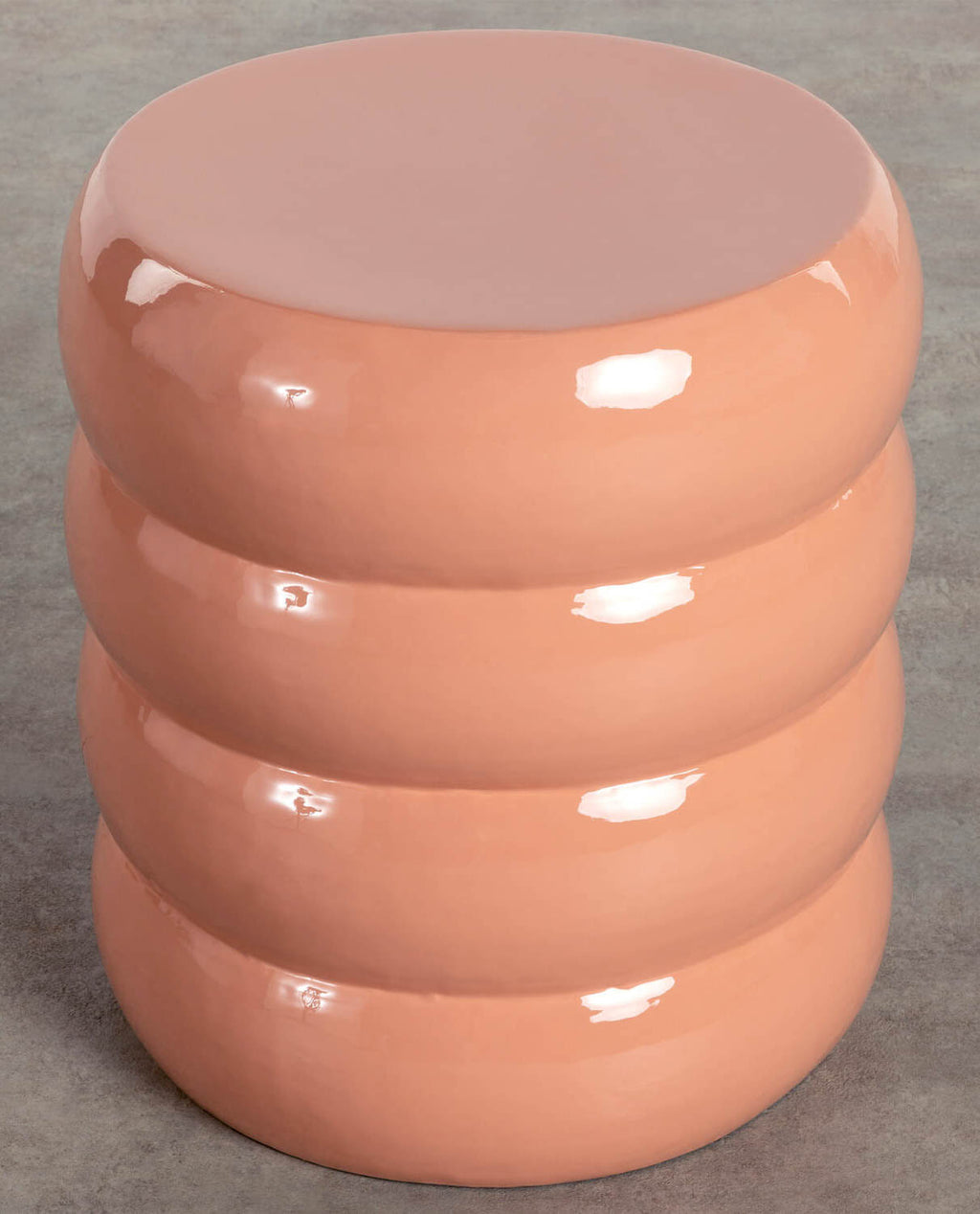 Tita round metal side table Ø41 cm