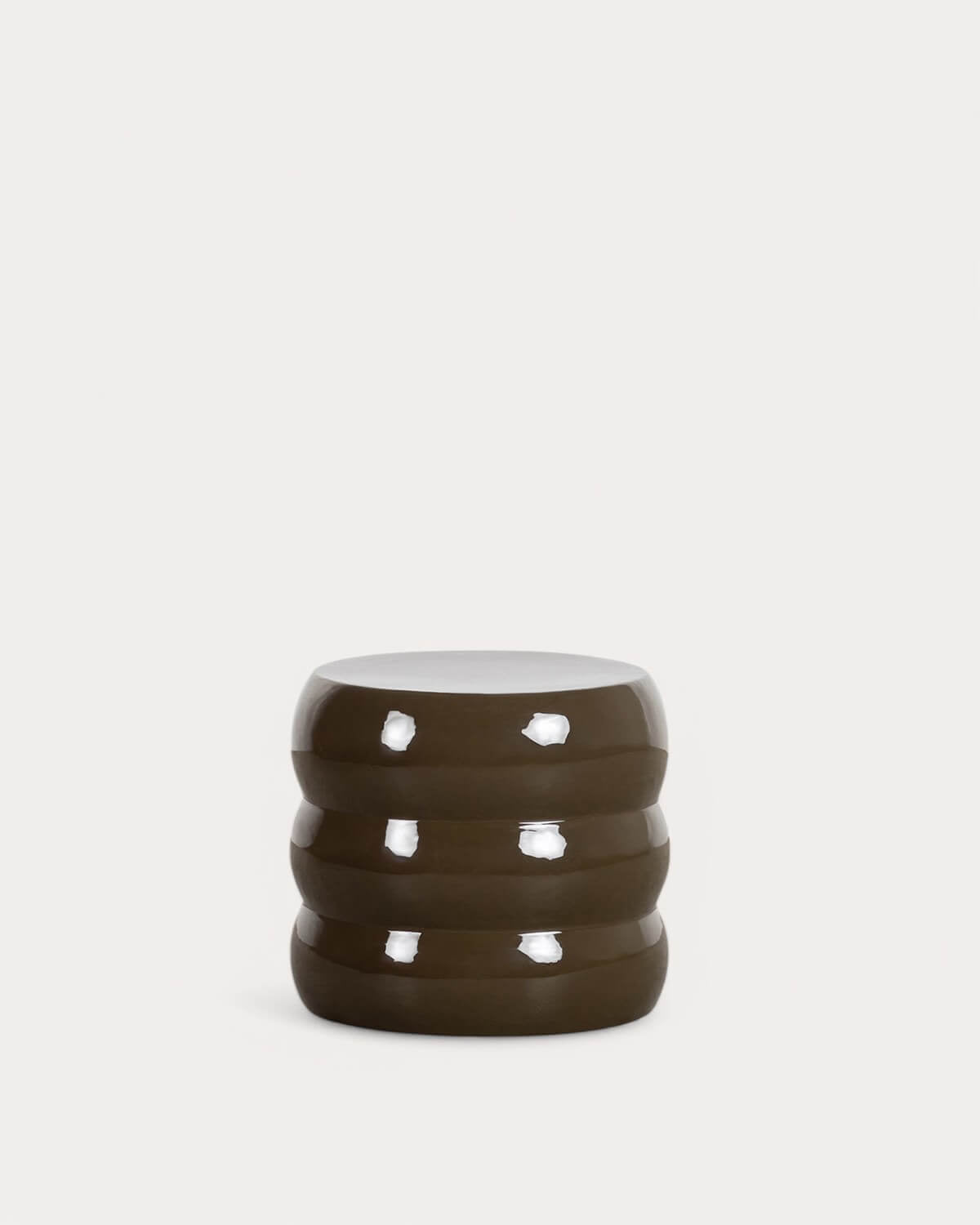 Tita round metal side table Ø48 cm