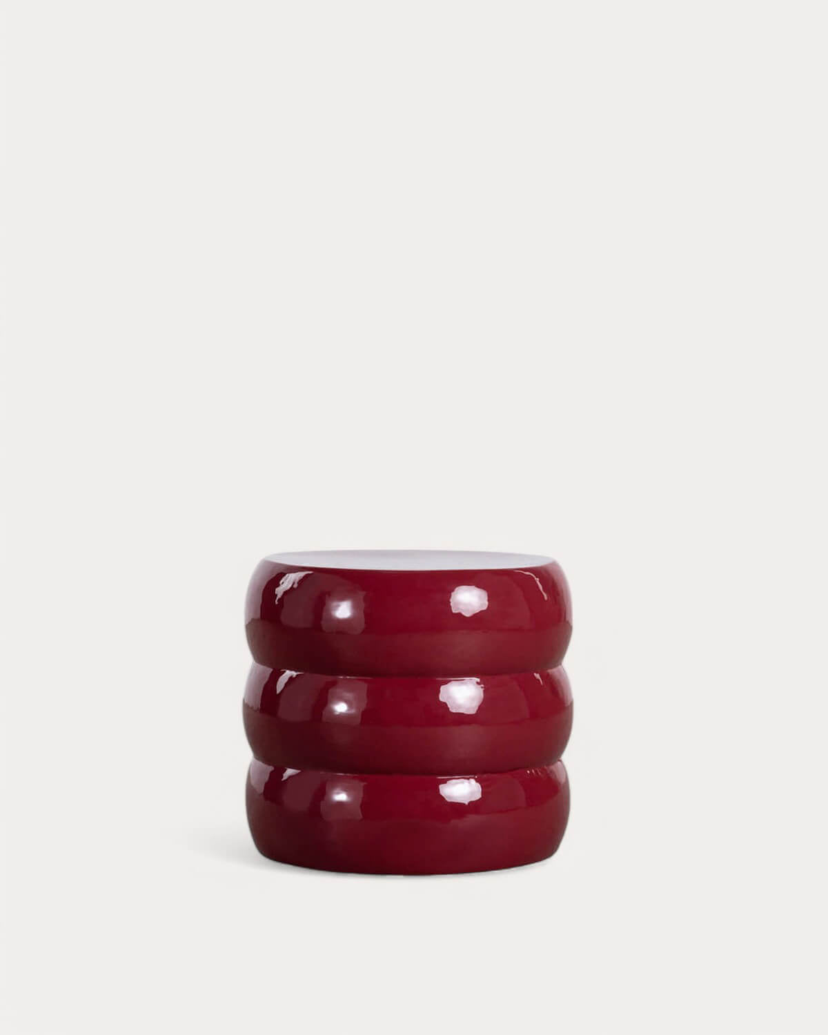 Tita round metal side table Ø48 cm