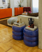 Tita round metal side table Ø48 cm