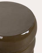 Tita round metal side table Ø48 cm