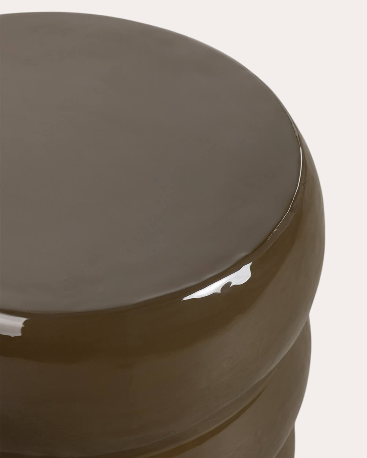 Tita round metal side table Ø48 cm
