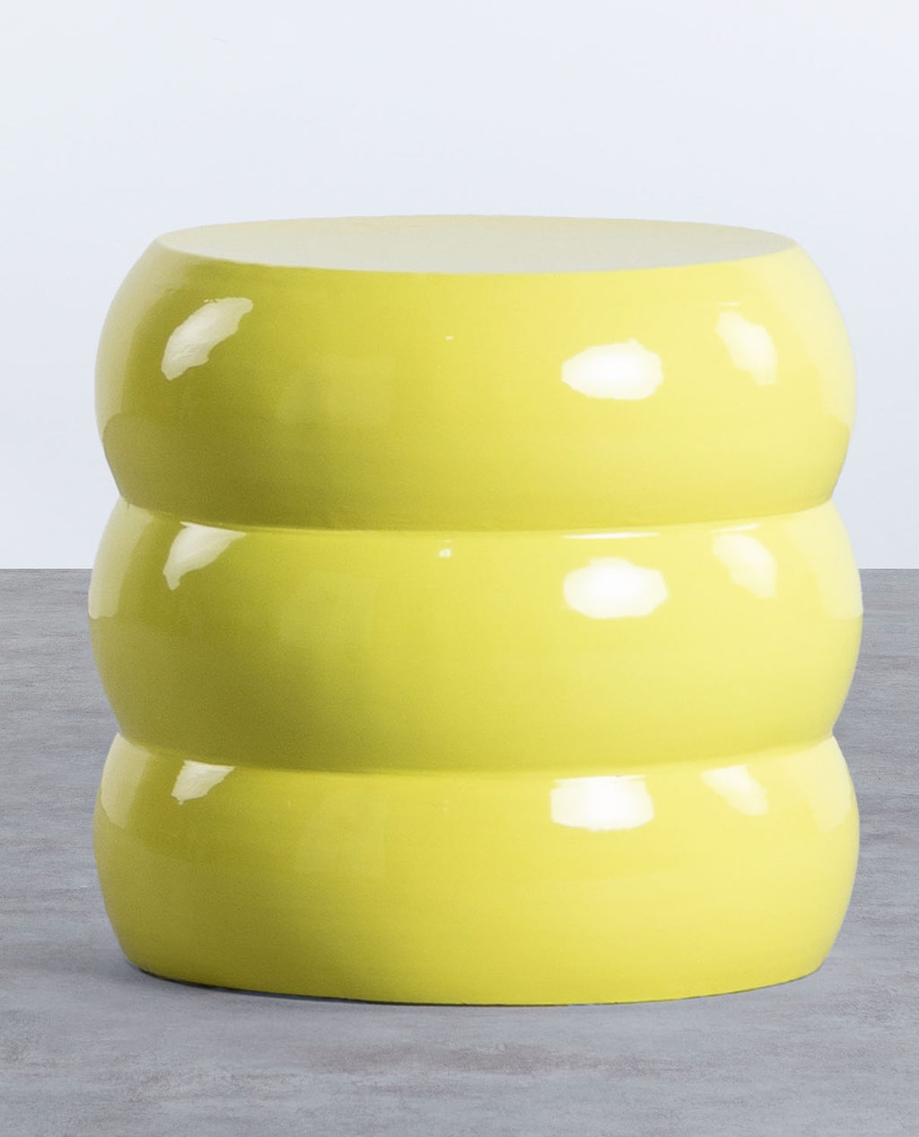 Tita round metal side table Ø48 cm