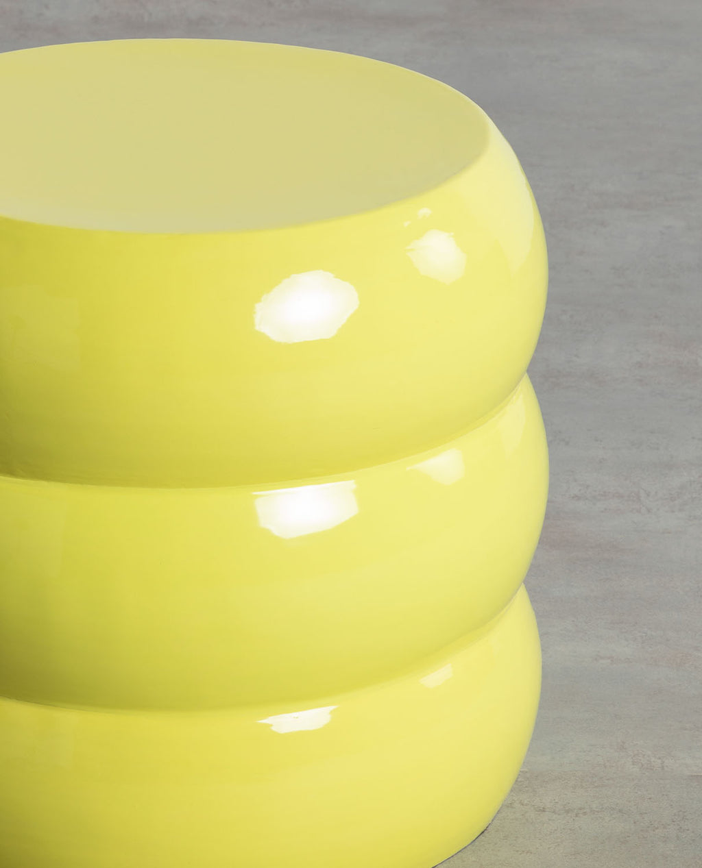Tita round metal side table Ø48 cm