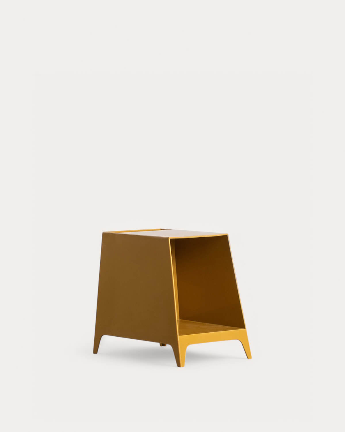 Bedside table with storage 35.5x49.5 cm in abs Tebe