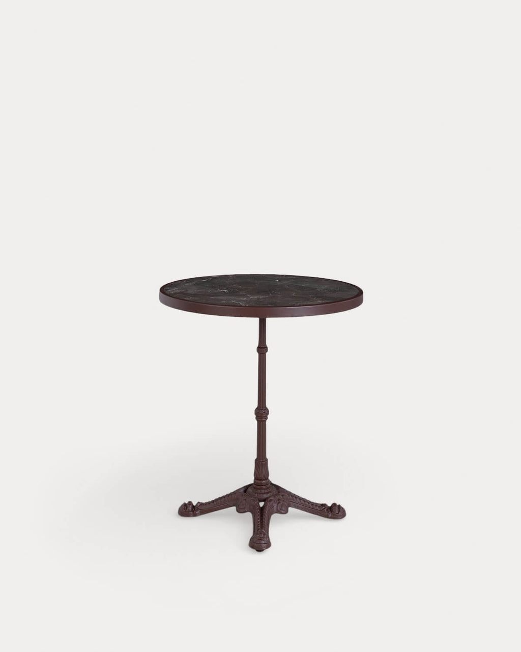 Round dining room bistro table Ø60 cm in metal Yona
